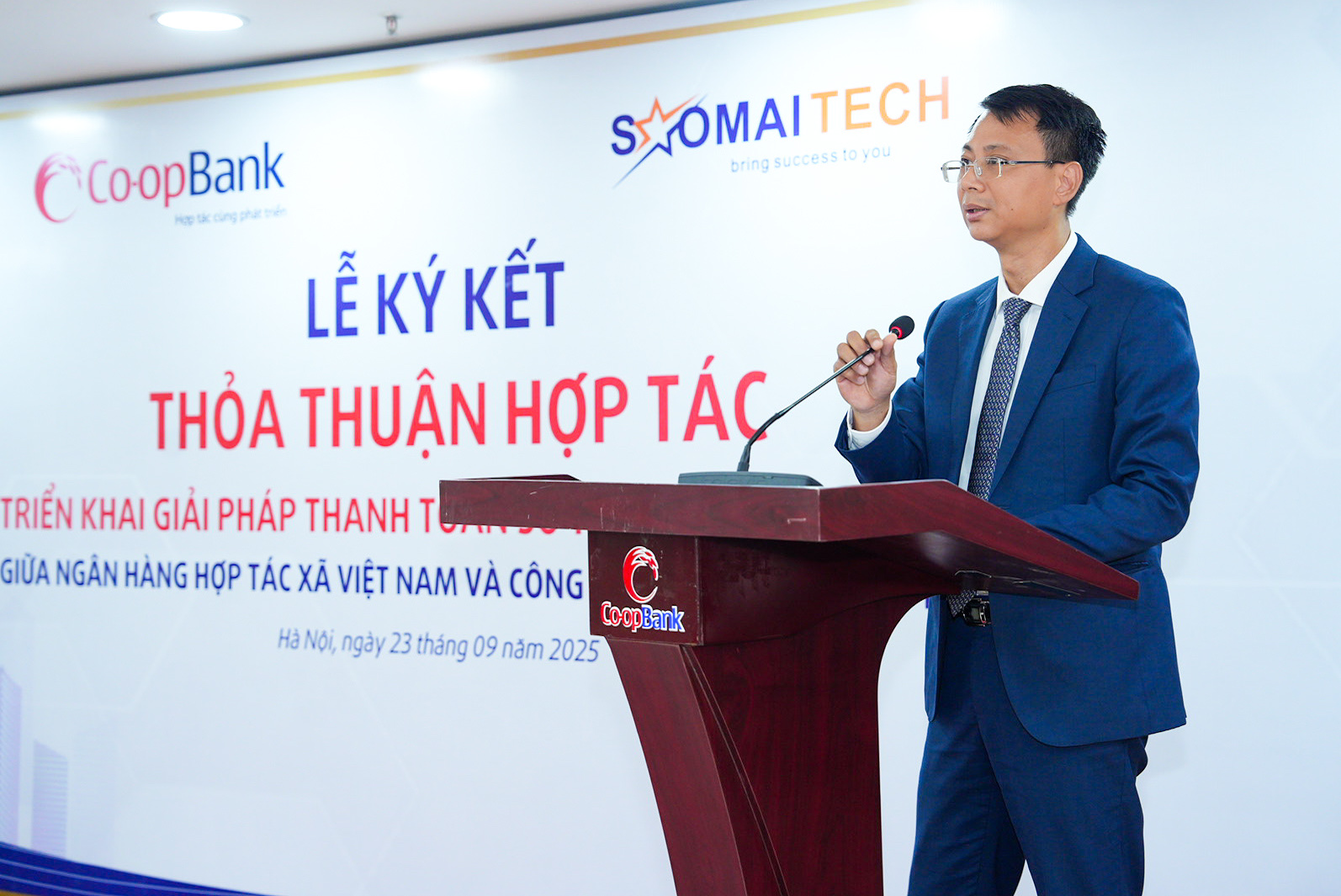 Hình ảnh: Co-opBank và Sao Mai Tech hợp tác triển khai giải pháp thanh toán số cho ngành lưu trú số 2