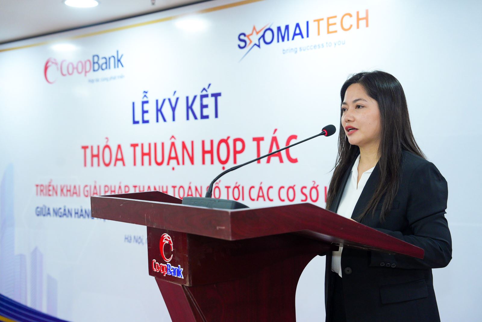 Hình ảnh: Co-opBank và Sao Mai Tech hợp tác triển khai giải pháp thanh toán số cho ngành lưu trú số 3