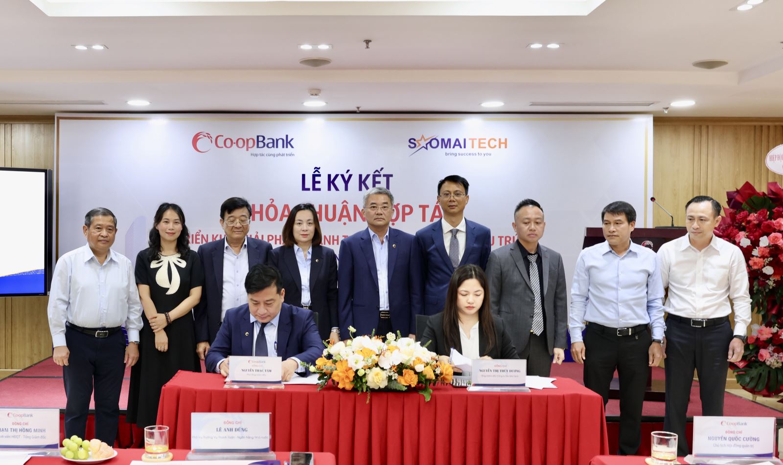 Hình ảnh: Co-opBank và Sao Mai Tech hợp tác triển khai giải pháp thanh toán số cho ngành lưu trú số 4