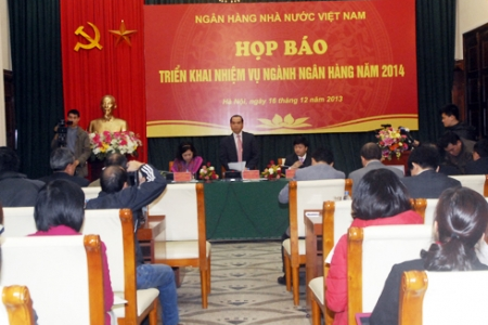 Năm 2014: Tăng trưởng tín dụng linh hoạt theo đà tăng trưởng kinh tế