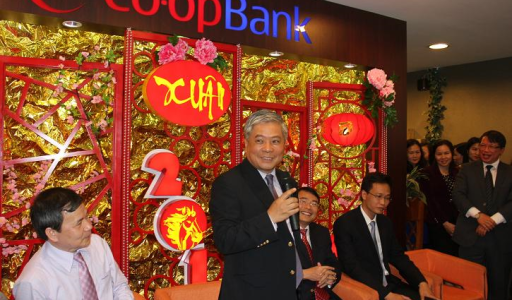 Lãnh đạo NHNN chúc Tết Ngân hàng Hợp tác Xuân 2014