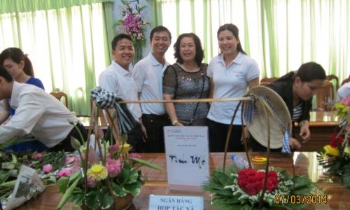 Ngân hàng Hợp tác CN An Giang dự Hội thi chào mừng ngày 8 – 3