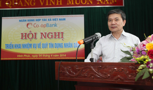 Ngân hàng Hợp tác tổ chức Hội nghị hướng dẫn văn bản nghiệp vụ với các QTDND thành viên