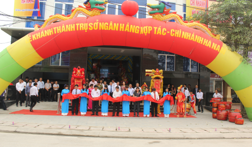 Ngân hàng Hợp tác chi nhánh Hà Nam khánh thành trụ sở mới