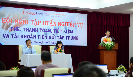 Ngân hàng Hợp tác: Triển khai tập huấn Thẻ, Tài koản tiền gửi, Tiết kiệm tập trung, Thanh toán