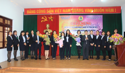Họp mặt kỷ niệm 105 ngày quốc tế phụ nữ 8/3 và 1975 năm cuộc khởi nghĩa Hai Bà Trưng