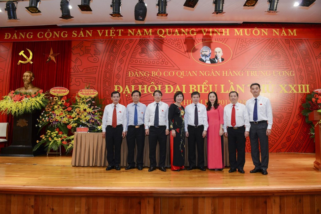 Đoàn đại biểu Đảng bộ Ngân hàng Hợp tác tham dự Đại hội đại biểu Đảng bộ Cơ quan NHTW lần thứ XXIII