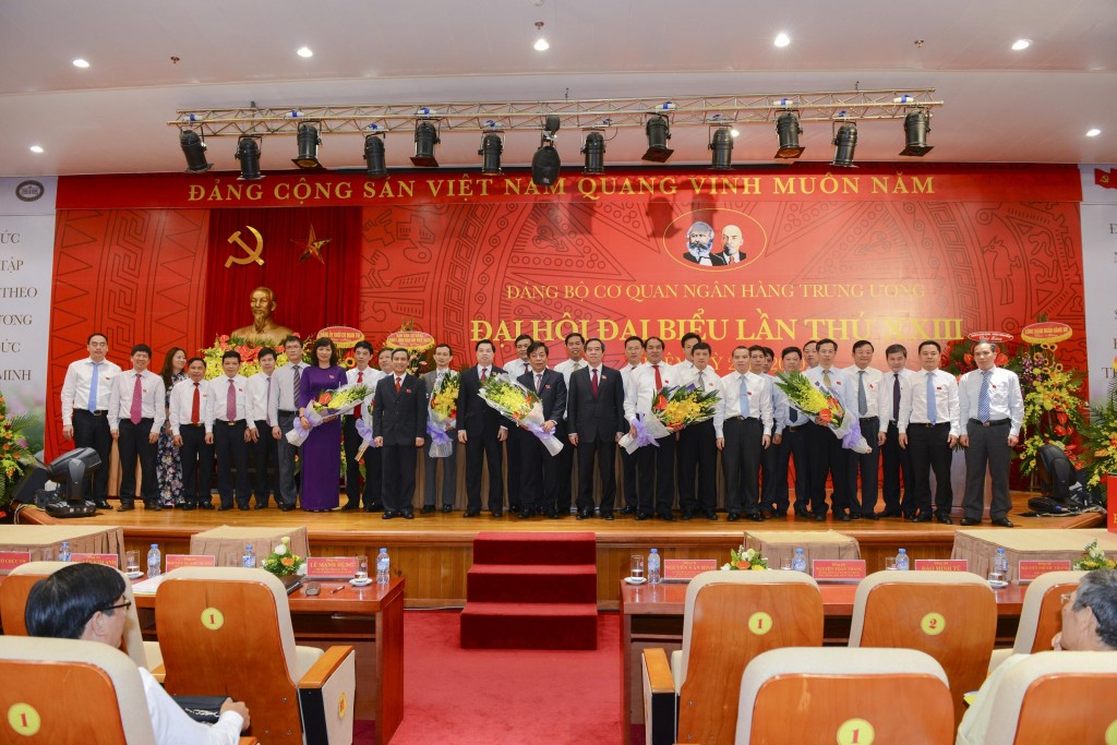 Ban Chấp hành Đảng bộ Cơ quan NHTW nhiệm kỳ 2015 - 2020 ra mắt