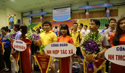 Ngân hàng Hợp tác tham gia Giao hữu thể thao các ngân hàng