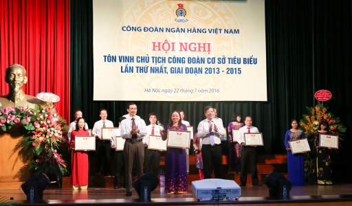 Vinh danh các Chủ tịch Công đoàn cơ sở tiêu biểu