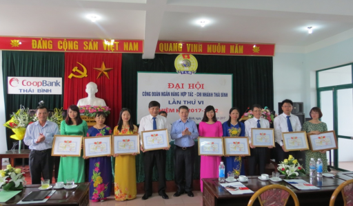 Đại Hội Công Đoàn cơ sở Chi nhánh Thái Bình lần thứ VI, nhiệm kỳ 2017 – 2022