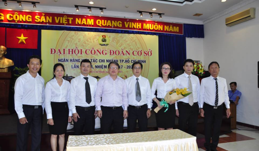 Đại Hội Công đoàn cơ sở Chi nhánh TP. Hồ Chí Minh nhiệm kỳ 2017 – 2022 thành công tốt đẹp