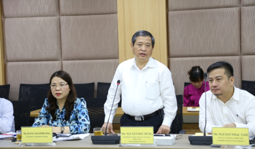 Lãnh Đạo Ngân hàng Hợp tác thăm và động viên công tác quyết toán Chi nhánh Ninh Bình