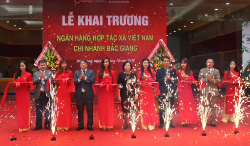 Ngân hàng Hợp tác Khai trương hoạt động Chi nhánh Bắc Giang