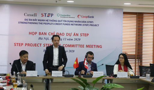 Họp thường niên Ban chỉ đạo Dự án “Đẩy mạnh hệ thống QTDND (STEP)”