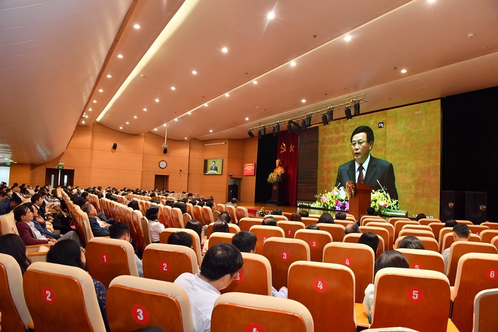 hoi nghi truc tuyen toan quoc quan triet nghi quyet dai hoi xiii cua dang