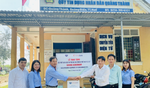 ACCU ủng hộ các QTDND bị thiệt hại do lũ lụt ở khu vực miền Trung