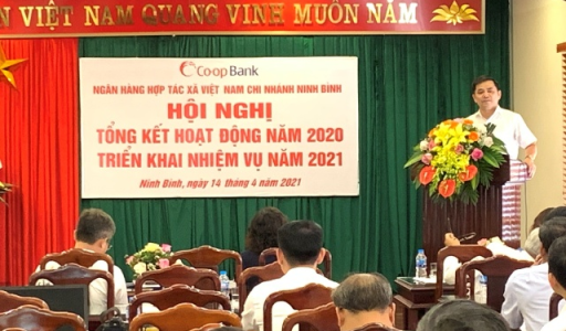 Ngân hàng Hợp tác xã Việt Nam chi nhánh Ninh Bình triển khai nhiệm vụ năm 2021