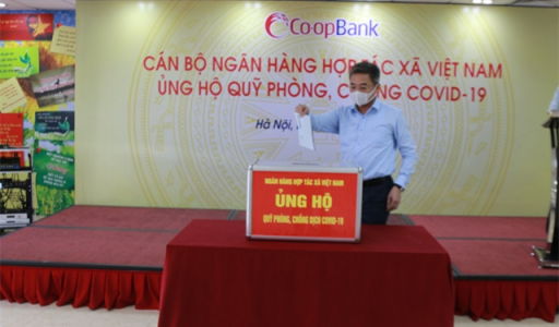 Ngân hàng Hợp tác xã Việt Nam phát động ủng hộ quỹ phòng, chống Covid-19