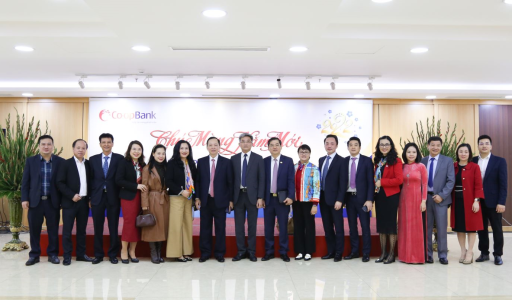 Leaders of the State Bank of Vietnam visit Co-opBank on the occasion of the Lunar New Year 2022