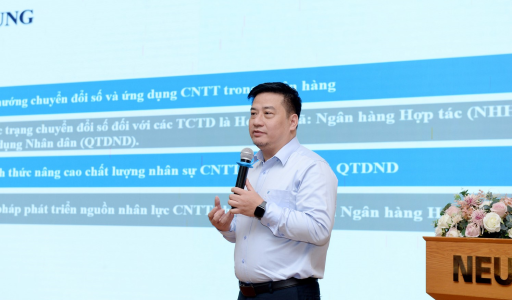 Co-opBank leader presented at the “Developing IT human resources and digital transformation in the context of Industry 4.0” seminar.