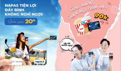 Ngập tràn ưu đãi với Thẻ chip Co-opbank NAPAS