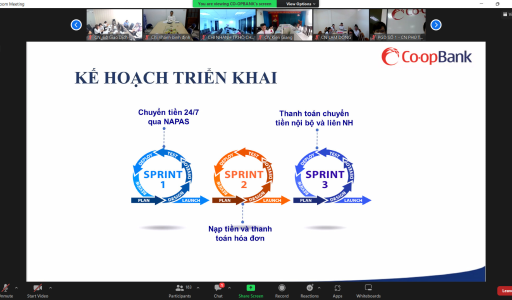 Co-opBank triển khai đào tạo nghiệp vụ Ngân hàng điện tử mới trên toàn hệ thống