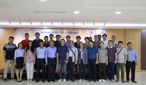 Đoàn đại biểu Quỹ tín dụng Hàn Quốc thăm và làm việc tại Co-opBank