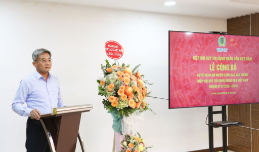 The ceremony of announcing and awarding the decision on appointing the leaders of the Office of VAPCF for the fourth term