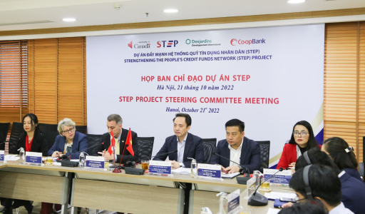 Họp thường niên ban chỉ đạo dự án “Đẩy mạnh hệ thống QTDND” (STEP)