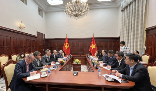 Co-opBank’s leaders participate working with the Canadian Ambassador to Vietnam