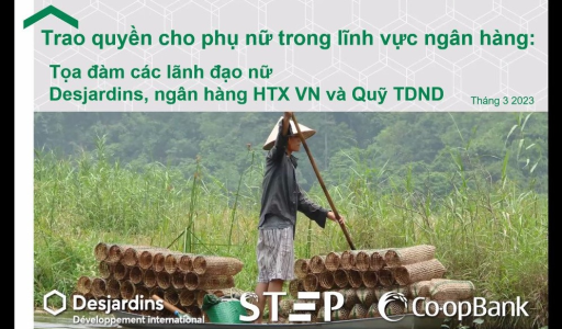 Co-opBank phối hợp Dự án STEP tổ chức hội thảo Bình đẳng giới