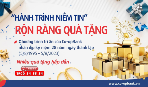 Co-opBank: 28 năm – Một hành trình niềm tin