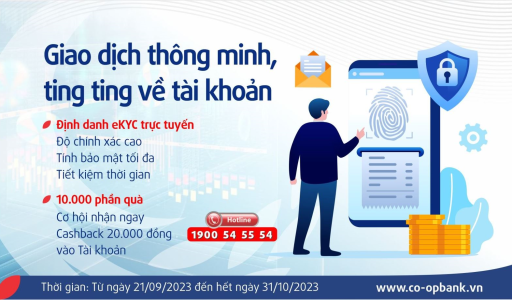 “Giao dịch thông minh, ting ting về tài khoản”