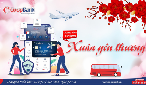 Tận hưởng “Xuân yêu thương” cùng Co-opBank