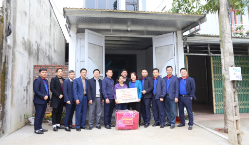 Co-opBank trao tặng nhà tình nghĩa cho các gia đình chính sách, người có công tại huyện Sơn Động, Bắc Giang