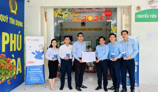 Co-opBank chi nhánh An Giang: Đẩy mạnh hỗ trợ QTDND chuyển đổi số