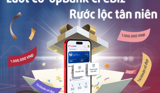 Danh sách khách hàng nhận ưu đãi chương trình khuyến mãi “Lướt Co-opBank CFeBiz – Rước lộc tân niên”