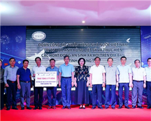 Co-opBank tham gia cùng NHNN Việt Nam thực hiện chương trình an sinh xã hội tại tỉnh Quảng Trị