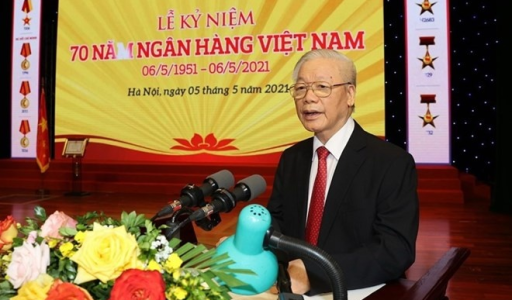 Tổng Bí thư Nguyễn Phú Trọng với ngành Ngân hàng