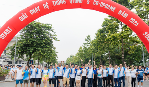 “QTDND & Co-opBank Run – 2024”: Nghị lực, sức khỏe và kết nối
