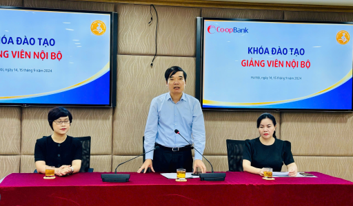 Co-opBank tổ chức Lớp đào tạo giảng viên nội bộ
