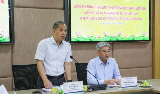 Lãnh đạo NHNN Việt Nam làm việc với Co-opBank về hoạt động của hệ thống QTDND