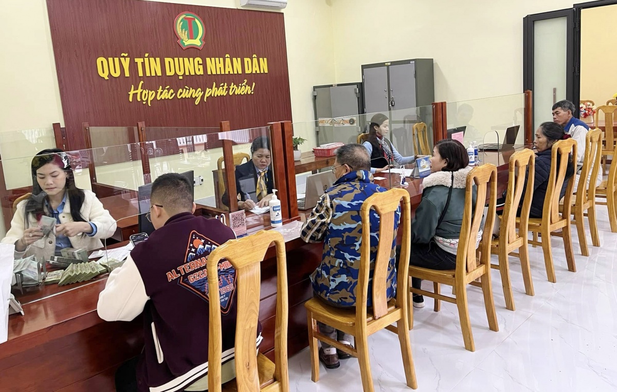Hoạt động của các quỹ tín dụng nhân dân bảo đảm ổn định, thông suốt sau sáp nhập hành chính.