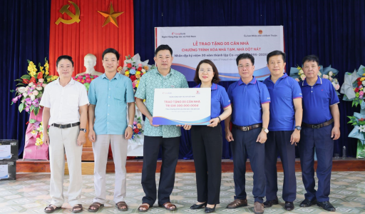 Co-opBank chung tay xóa nhà tạm, nhà dột nát tại tỉnh Yên Bái