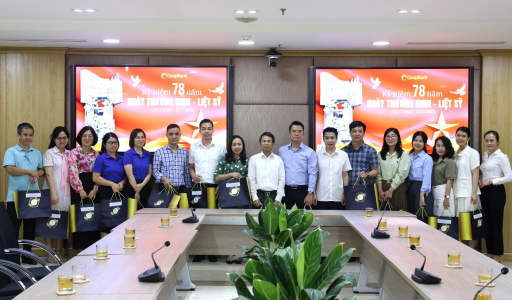 Co-opBank đẩy mạnh các hoạt động đền ơn đáp nghĩa nhân dịp kỷ niệm ngày 27/7