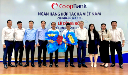 Đoàn công tác Co-opBank làm việc tại Co-opBank chi nhánh Gia Lai và triển khai công tác cán bộ