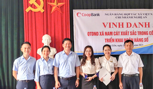 Co-opBank chi nhánh Nghệ An: Đẩy mạnh số hóa hoạt động QTDND