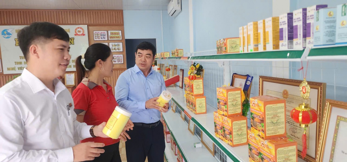 Nguồn vốn từ QTDND tiếp sức cho sản phẩm OCOP ở tỉnh Quảng Trị.