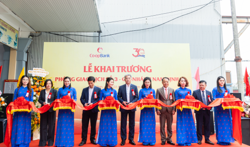 Co-opBank Nam Dinh branch Inaugurates Transaction Office No. 3